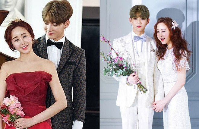  Ham So Won - Trần Hoa: Giữa năm 2018, truyền thông Hàn - Trung xôn xao thông tin Hoa hậu Hàn Quốc Thái Bình Dương cưới chồng kém 18 tuổi - Trần Hoa. Anh này sinh năm 1994, từng là hot boy mạng xã hội ở Trung Quốc. Khoảng cách tuổi tác quá lớn, cộng với việc chênh lệch ngoại hình khiến cặp đôi từng bị chế giễu là mối tình mẹ con. Trên mạng xã hội, Ham So Won - Trần Hoa được chú ý nhiều hơn cả với biệt danh “vợ 42 chồng 24”.