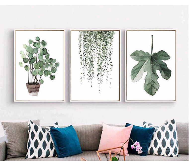 Chọn tranh treo tường phòng khách cho người mệnh Mộc Chon tranh treo tuong phong khach cho nguoi menh Moc