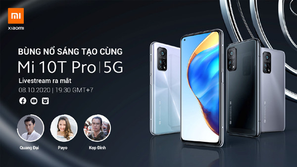 Xiaomi ra mắt Mi10T Pro tại Việt Nam ảnh 1