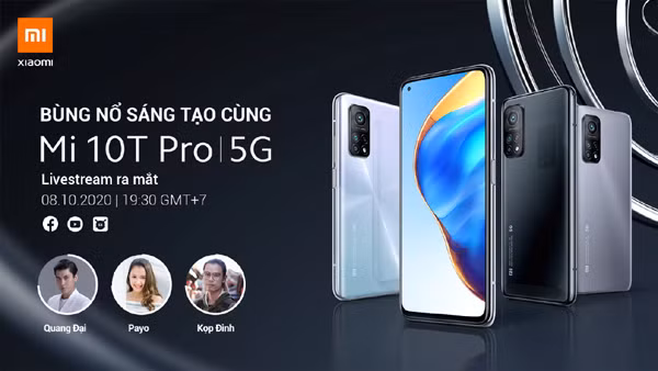 Xiaomi ra mắt Mi10T Pro tại Việt Nam ảnh 1