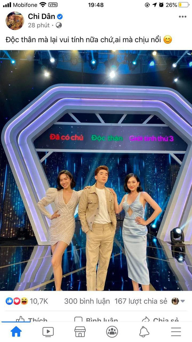 Chi Dan bat ngo thua nhan dang doc than vui tinh