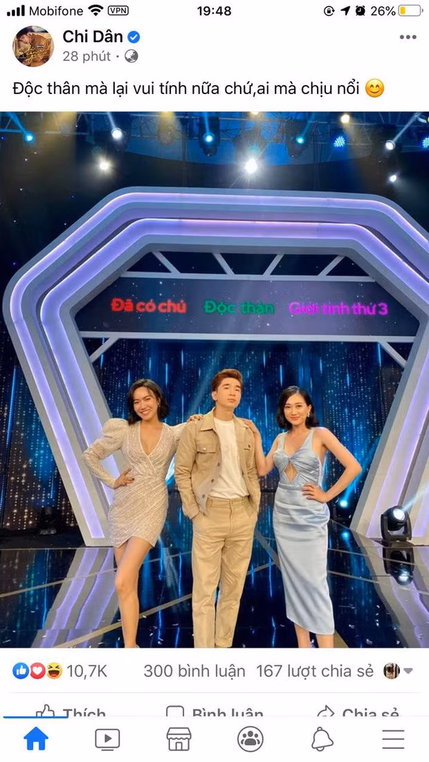 Chi Dân bất ngờ thừa nhận đang độc thân vui tính Chi Dan bat ngo thua nhan dang doc than vui tinh