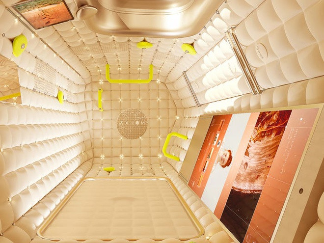 Bố cục nội thất ngôi nhà được thiết kế độc đáo để phù hợp với không gian, môi trường sống đa chiều ngoài vũ trụ.