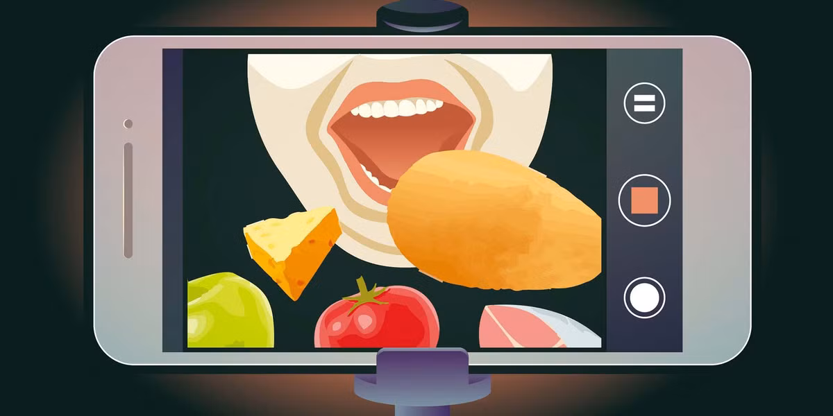 Cac clip mukbang bi han che tai Trung Quoc-Hinh-2