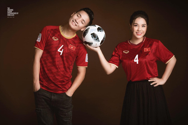 Anh cuoi dep nhu mo cua Bui Tien Dung va vo dai gia