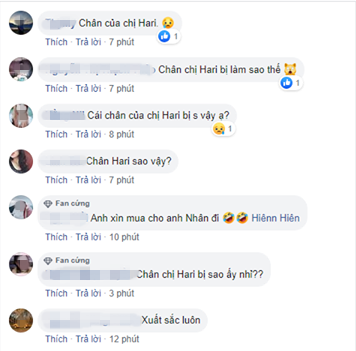 Hari Won de lo vet bam la tren chan khien fan reo ten Tran Thanh-Hinh-2