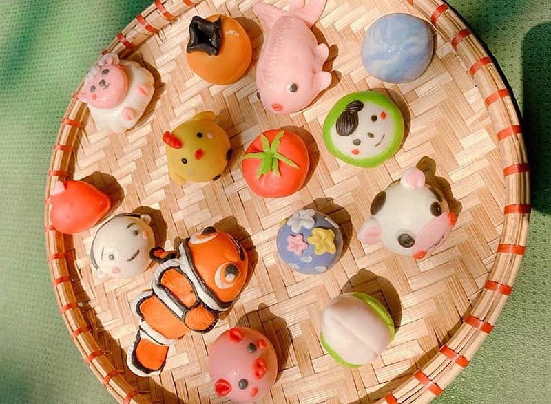 Banh troi thu cung nhan trung muoi, hang la gay sot Tet Han thuc-Hinh-2