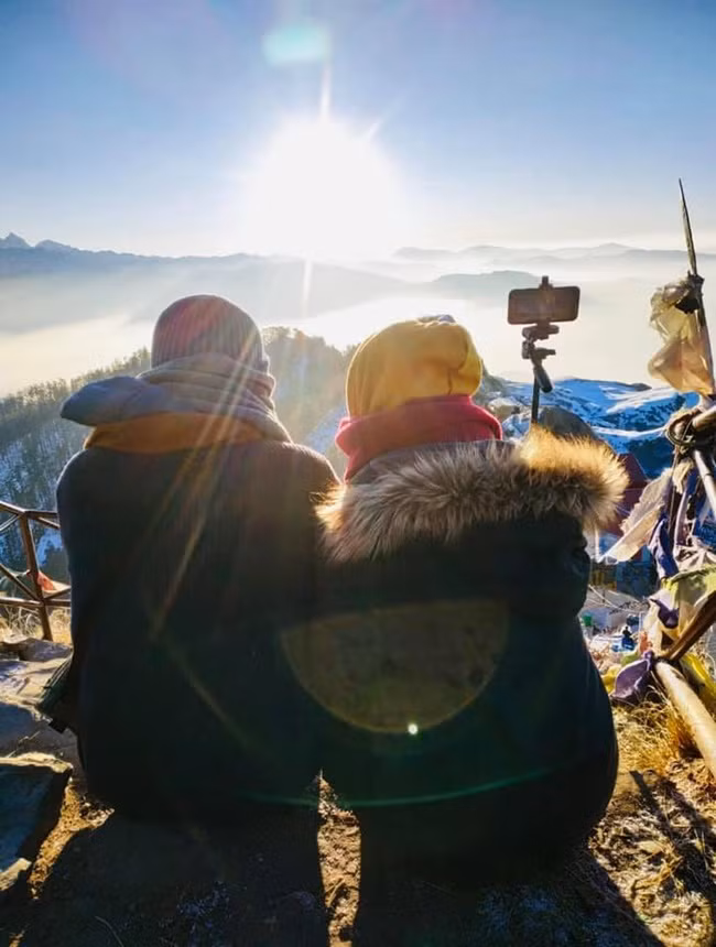 Thường ở mỗi điểm đến, anh Trần Huy, chị Lê Xuân chỉ dành khoảng 1 tiếng cho việc chụp hình, còn lại thời gian là để du lịch khám phá vẻ đẹp, văn hóa bản địa.