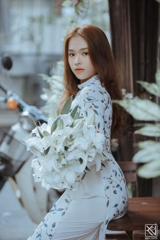 Nữ sinh 2k2 "vịt hóa thiên nga" khiến vạn người mê ảnh 8