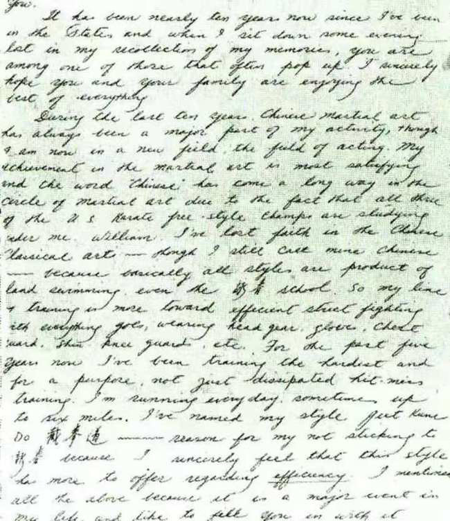 Bức thư gây sốc của Lý Tiểu Long về võ thuật Trung Quốc - Hình 2 Buc thu gay soc cua Ly Tieu Long ve vo thuat Trung Quoc-Hinh-2