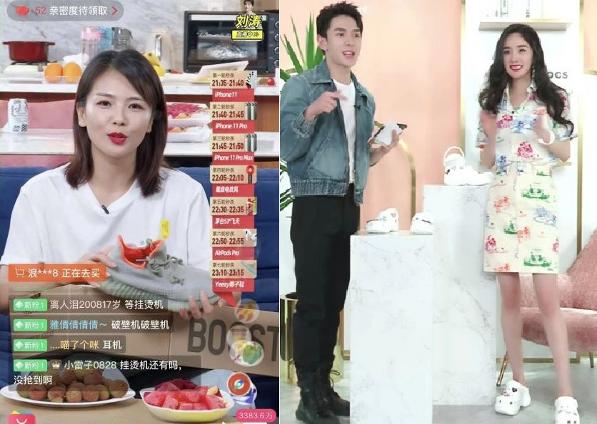 Nghe si Trung Quoc danh doi gi khi livestream kiem trieu USD?