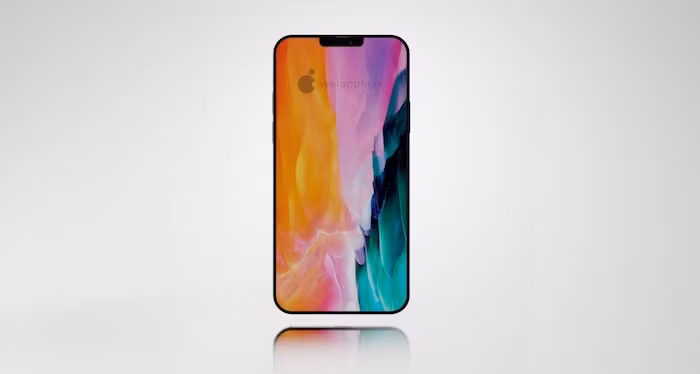 iPhone 12 lung linh với thiết kế vuông độc lạ, 'tai thỏ' nhỏ gọn - Hình 3 iPhone 12 lung linh voi thiet ke vuong doc la, 'tai tho' nho gon-Hinh-3