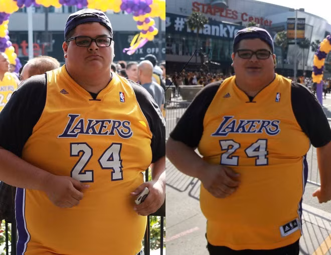 Chang trai My giam 77 kg trong 9 thang