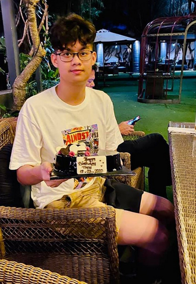 Con trai 16 tuoi hoc gioi, cao 1m80 cua dien vien Hien Mai-Hinh-5