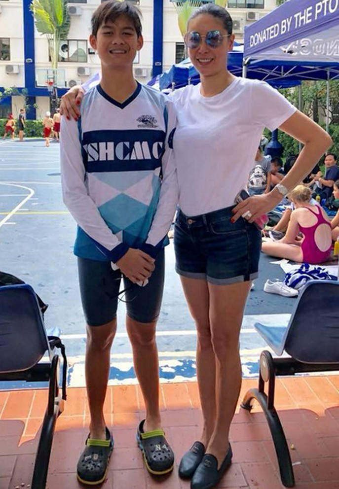 Con trai 16 tuoi hoc gioi, cao 1m80 cua dien vien Hien Mai-Hinh-18