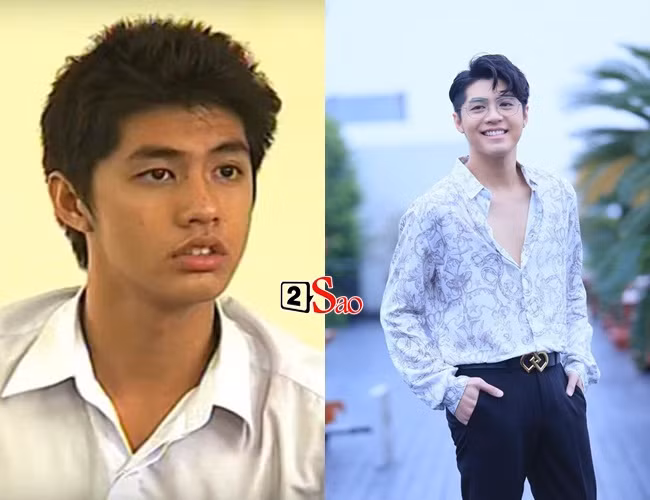 Mặc dù tố chất mỹ nam có ngay từ đầu, nhưng khi nhìn hình ảnh quá khứ của Noo Phước Thịnh, nhiều người vẫn bị đứng hình mất vài giây.