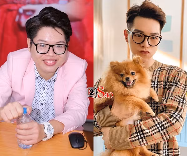 Bên cạnh việc phẫu thuật thẩm mỹ thành công, sự thay đổi phong cách ăn mặc cũng góp phần giúp Đức Phúc lột xác. Ngắm hình ảnh này, thật khó tin hai chàng trai trong hình chính là một.