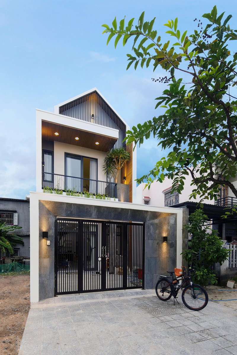 Ngam ngoi nha phong cach Scandinavian dep den ngo ngang