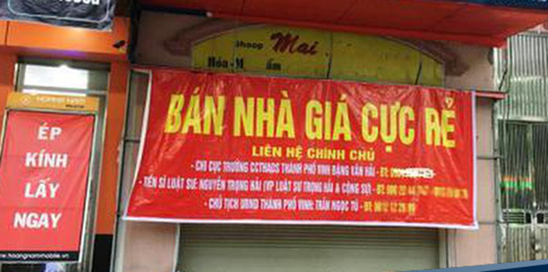 Dai gia vo no, rao ban 'dai ha gia' nha tren manh dat vang