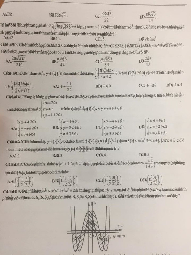 Hoa mat de thi trac nghiem nhu ma tran