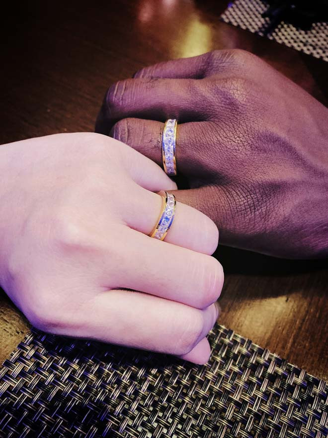 Lay chong chau Phi, tieu thu Ha Noi dep me man khi mac vay cuoi-Hinh-8