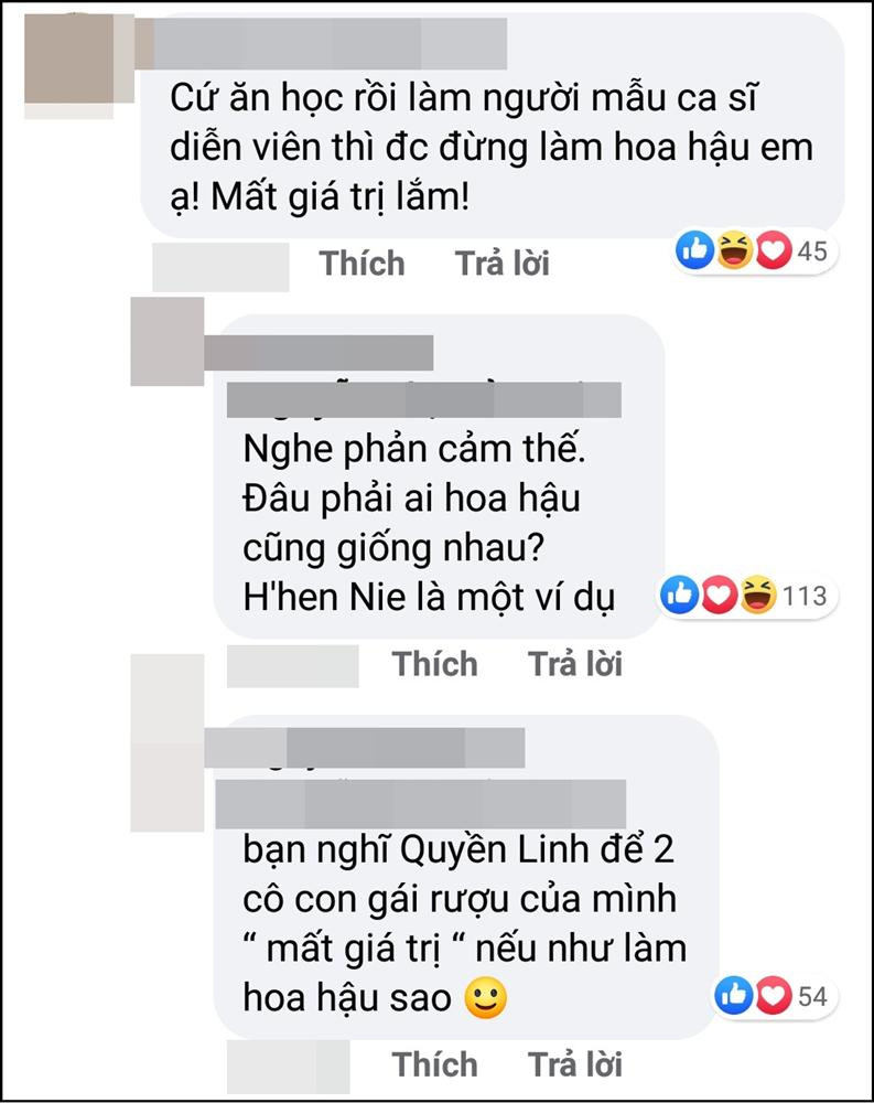 Con gai Quyen Linh thi hoa hau - tranh luan 'no tung' dien dan-Hinh-7