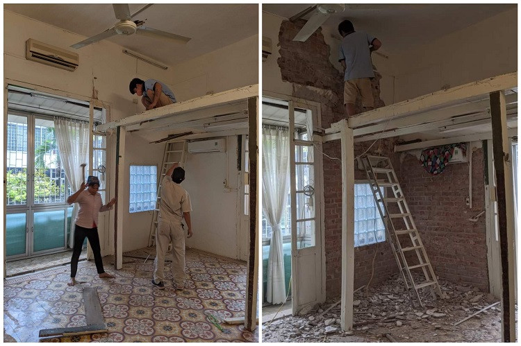 Lot xac can ho 28m2 thanh noi o dep nhu mo voi 200 trieu