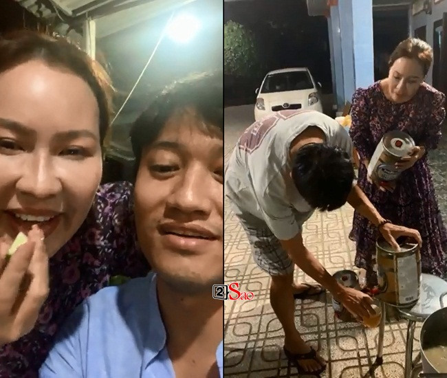 Ba xa Quy Binh gay bat ngo voi hinh anh ve que tham bo me chong-Hinh-4