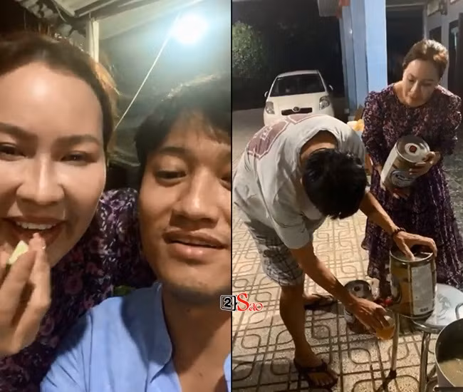 Ba xa Quy Binh gay bat ngo voi hinh anh ve que tham bo me chong-Hinh-4