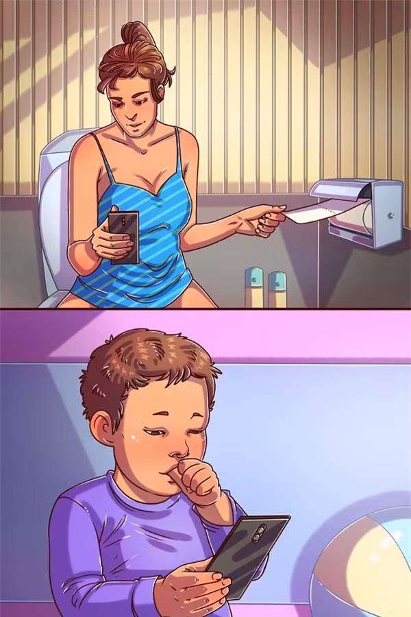 Khong nen su dung dien thoai trong nha ve sinh vi sao?