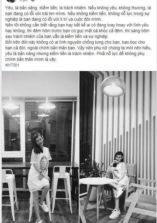 Em gái Thanh Thảo đăng status sau nhiều năm ôm hận Ngô Kiến Huy Em gai Thanh Thao dang status sau nhieu nam om han Ngo Kien Huy