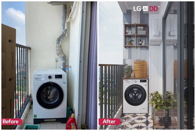 Dan nghien nha khoe gu qua goc giat truoc va sau