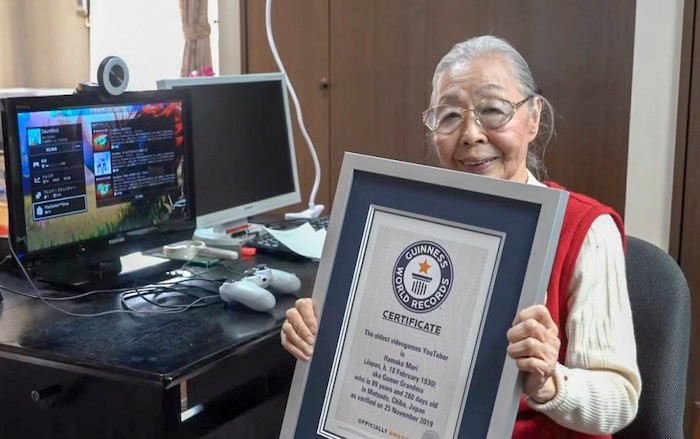 Kỷ lục 'YouTuber về game cao tuổi nhất thế giới' Ky luc 'YouTuber ve game cao tuoi nhat the gioi'
