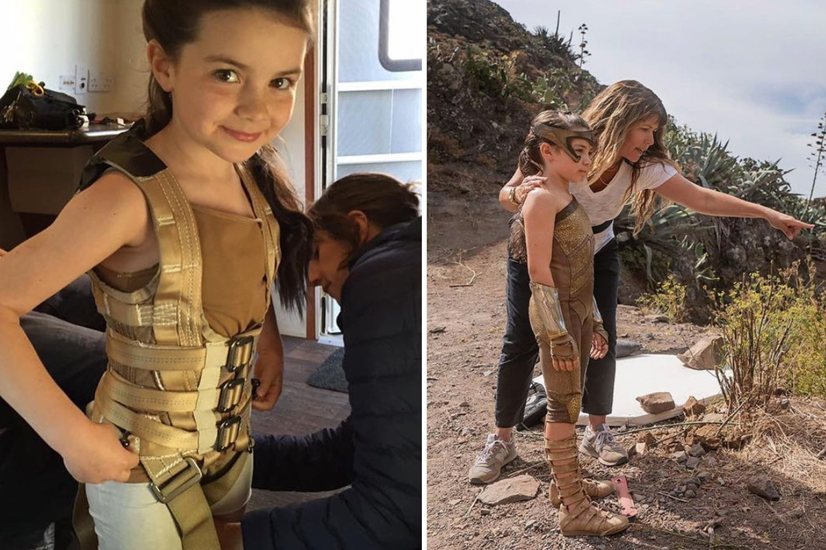 Để chuẩn bị cho vai diễn trong thương hiệu bom tấn, từ năm 8 tuổi, Lilly Aspell đã tập cưỡi ngựa, đấu kiếm, nhào lộn, cưỡi ngựa vượt rào, luyện khẩu âm trong khi vẫn duy trì học văn hóa với gia sư. Trên phim trường, các pha hành động phức tạp trong cả hai phần phim đều được cô bé tự thực hiện. Sao nhí nhận được nhiều lời ngợi khen từ đạo diễn Patty Jenkins và nữ chính Gal Gadot - nữ diễn viên thủ vai Wonder Woman tuổi trưởng thành.