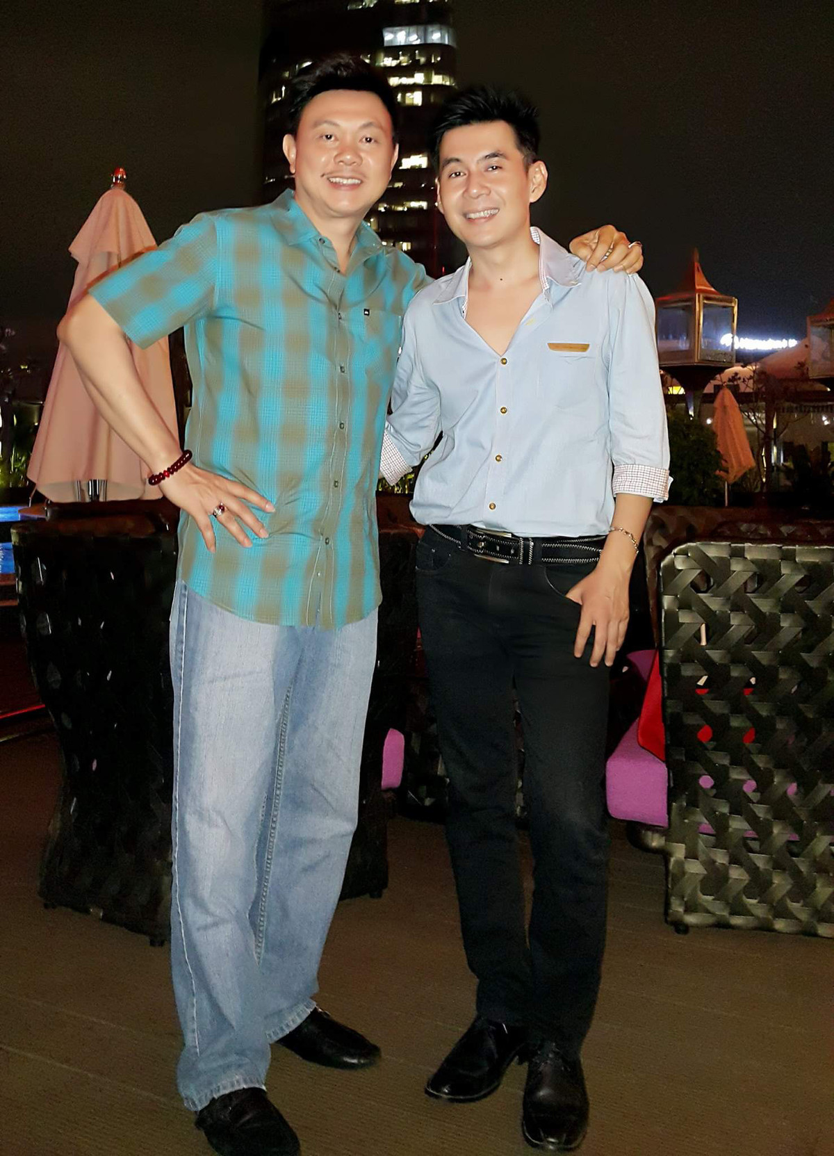 Ca si Doan Truong he lo mon no voi nghe si Chi Tai