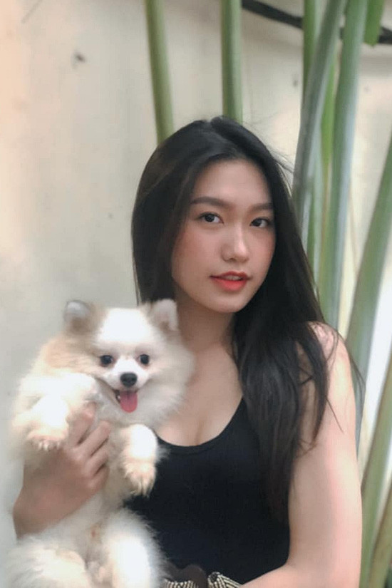 Nu sinh Luat gay chu y khi thi Hoa hau VN 2020-Hinh-7