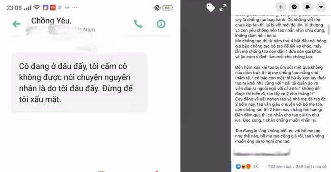 Bi me chong duoi khoi nha vi 5 nam khong sinh duoc