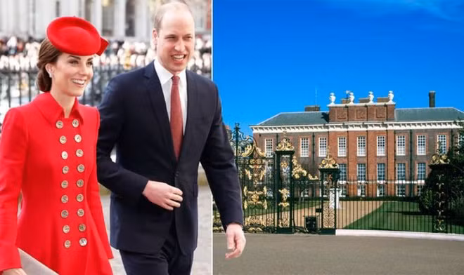  Căn hộ 1A trước đây thuộc sở hữu của Công chúa Margaret, người đã qua đời vào năm 2002. Vợ chồng công tước xứ Cambridge được cho là đã chi 3 triệu bảng Anh (gần 4 triệu USD) để cải tạo nơi này thành một tổ ấm lý tưởng. Ảnh: Daily Express.