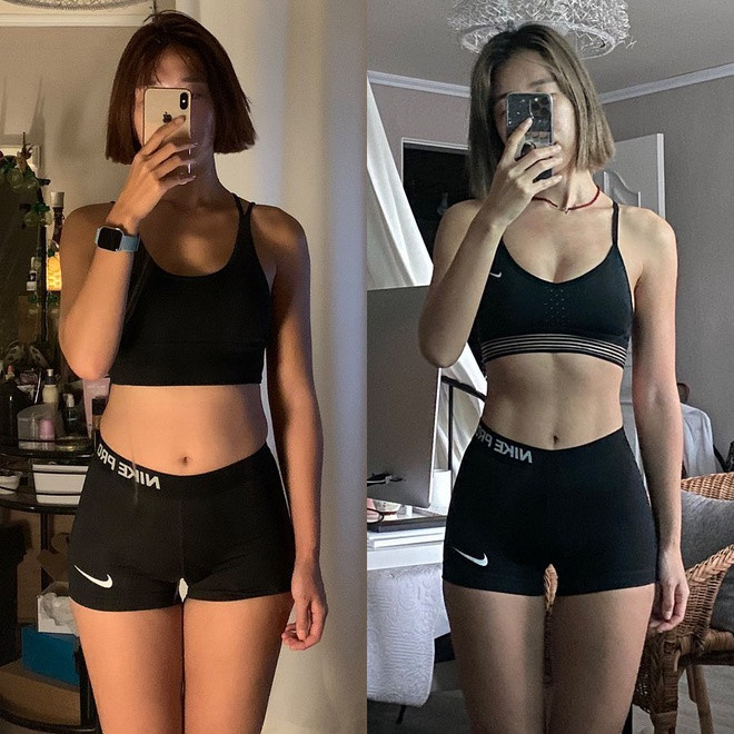 Che do an uong giup co gai Han Quoc giam 22 kg