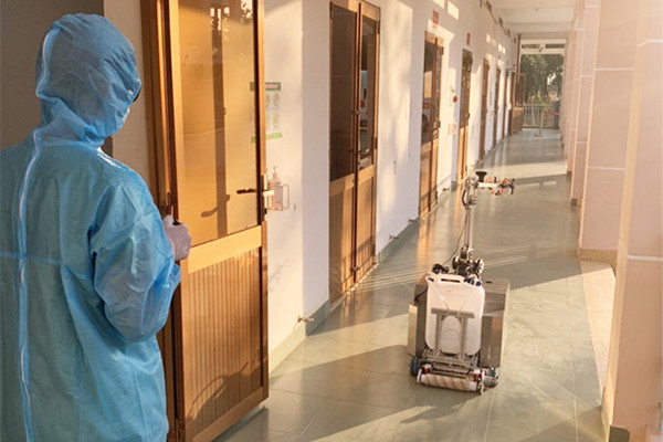 “Doi quan” robot Made in Vietnam tham gia chong dich COVID-19-Hinh-3