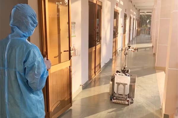 “Doi quan” robot Made in Vietnam tham gia chong dich COVID-19-Hinh-3