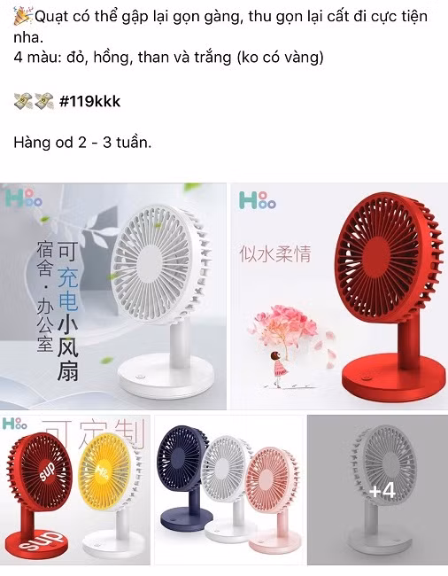 Quat sac mini cam tay gia re, coi chung ruoc hoa vao than-Hinh-2