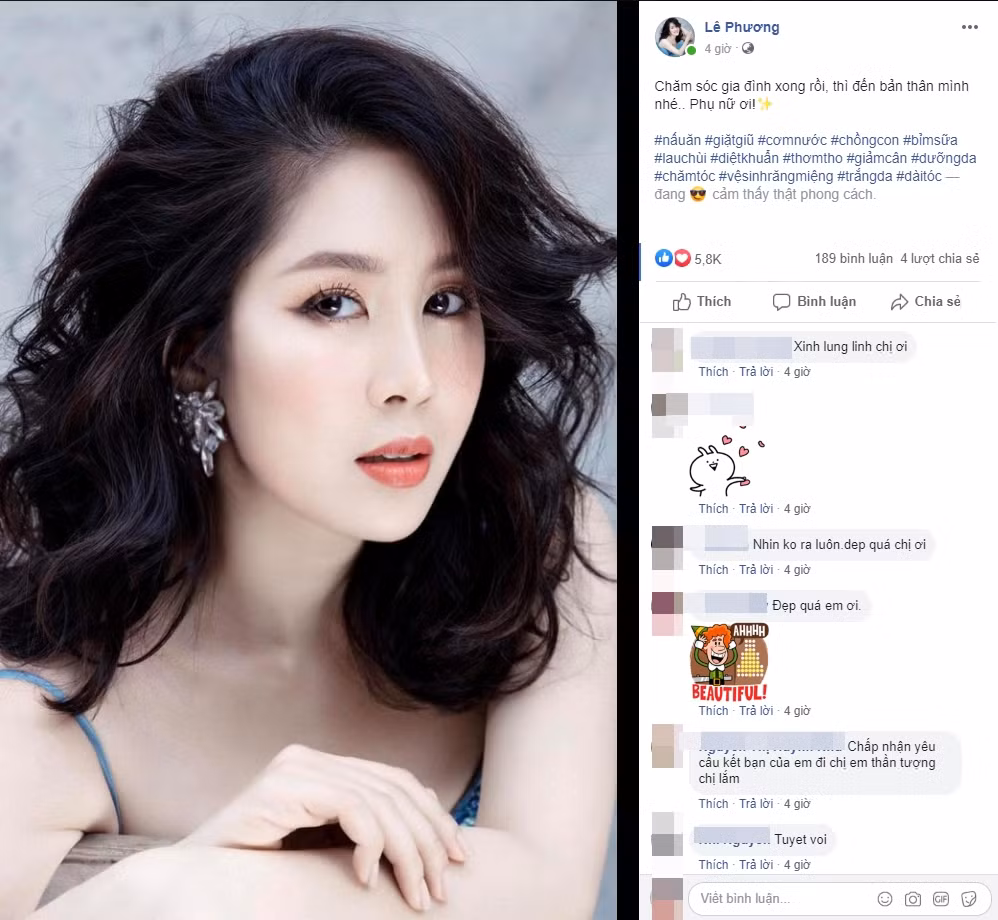Phuong Chanel lien tuc bi so sanh voi vo cu Quach Ngoc Ngoan