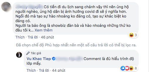 Chi nua ty quay Vlog, Vu Khac Tiep bi chi trich vo tam-Hinh-3