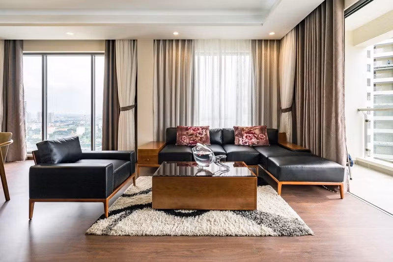 Căn hộ chung cư tông màu xám bền đẹp theo thời gian - Hình 4 Can ho chung cu tong mau xam ben dep theo thoi gian-Hinh-4