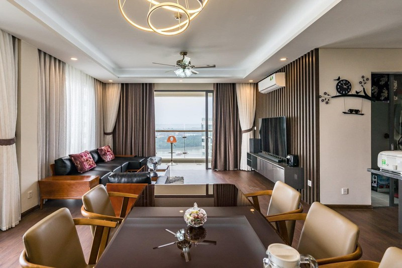 Căn hộ chung cư tông màu xám bền đẹp theo thời gian - Hình 3 Can ho chung cu tong mau xam ben dep theo thoi gian-Hinh-3