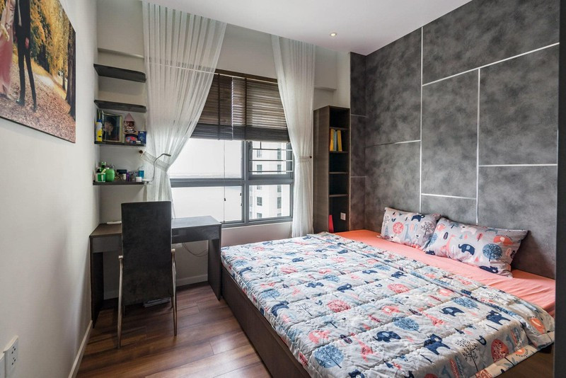 Căn hộ chung cư tông màu xám bền đẹp theo thời gian - Hình 6 Can ho chung cu tong mau xam ben dep theo thoi gian-Hinh-6