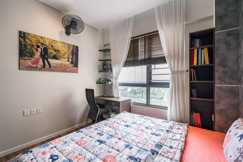 Căn hộ chung cư tông màu xám bền đẹp theo thời gian - Hình 8 Can ho chung cu tong mau xam ben dep theo thoi gian-Hinh-8