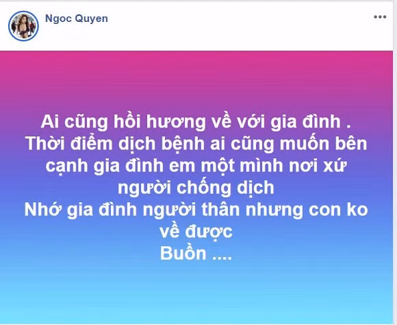 Ngoc Quyen co don vi mot minh noi xu nguoi giua mua Covid-19-Hinh-3
