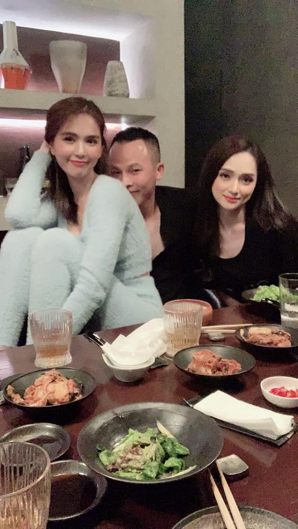 Huong Giang lan dau tu hop voi Ngoc Trinh sau scandal-Hinh-3